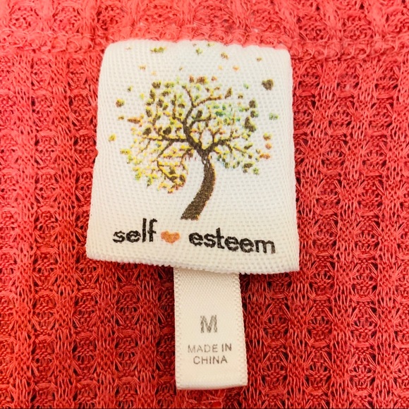 Women’s Self Esteem Rose Cold Shoulder Thermal - Picture 3 of 5